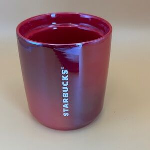 Starbucks Glossy Crimson Mug 8 Fl oz 2021
